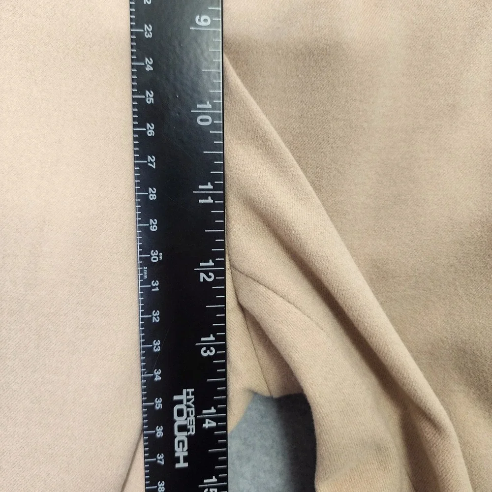 Banana Republic Brushed Pleated Pants Mens 36x30 Tan Wool Blend Dress Slacks